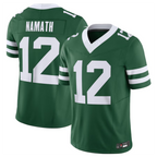 Kooe NY.Jets #12 Joe Namath Legacy Green Vapor F.U.S.E. Limited Jersey Stitched American Stitched Jerseys
