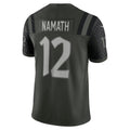 Kooe NY.Jets #12 Joe Namath Player Gotham Green Rivalries Collection Limited Stitched Jerseys