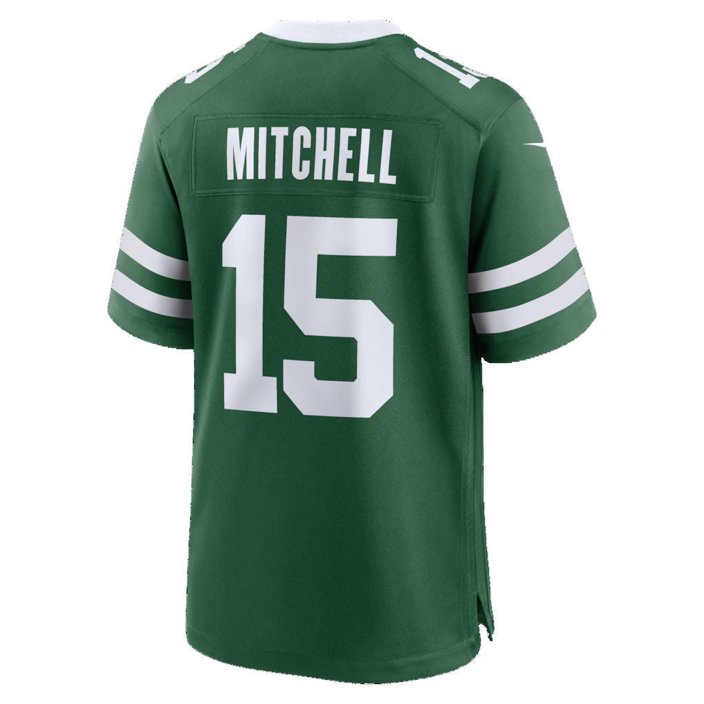 Kooe NY.Jets #15 Adonai Mitchell Legacy Green Team Game Jersey Stitched Jerseys