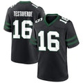Kooe NY.Jets #16 Vinny Testaverde Player Black Home Game Stitched Jerseys
