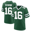 Kooe NY.Jets #16 Vinny Testaverde Player Green Home Game Stitched Jerseys
