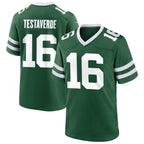 Kooe NY.Jets #16 Vinny Testaverde Player Green Home Game Stitched Jerseys