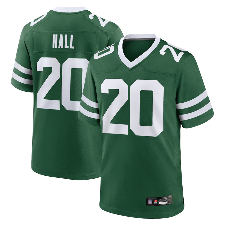 Kooe NY.Jets #20 Breece Hall Player Home Game Jerseys - Gotham Green Stitched Jerseys