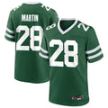 Kooe NY.Jets #28 Curtis Martin Player Green Home Game Stitched Jerseys
