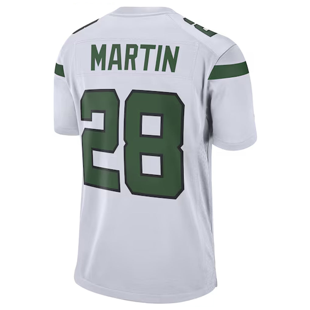 Kooe NY.Jets #28 Curtis Martin Player White Game Stitched Jerseys