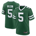 Kooe NY.Jets #5 Garrett Wilson Legacy Green Game Jersey Stitched American Stitched Jersey