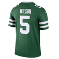 Kooe NY.Jets #5 Garrett Wilson Legacy Green Legend Jersey Stitched American Stitched Jerseys