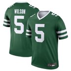 Kooe NY.Jets #5 Garrett Wilson Legacy Green Legend Jersey Stitched American Stitched Jersey