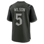 Kooe NY.Jets #5 Garrett Wilson Player Gotham Green Rivalries Collection Game Stitched Jerseys