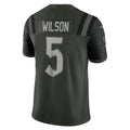 Kooe NY.Jets #5 Garrett Wilson Player Gotham Green Vapor F.U.S.E. Limited Stitched Jerseys