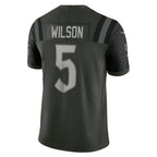 Kooe NY.Jets #5 Garrett Wilson Player Gotham Green Vapor F.U.S.E. Limited Stitched Jerseys