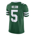 Kooe NY.Jets #5 Garrett Wilson Player Legacy Green Vapor F.U.S.E. Limited Stitched Jerseys