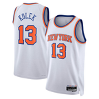 Kooe NY.Knicks #13 Tyler Kolek White Swingman Jerseys - Association Edition