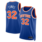 Kooe NY.Knicks #32 Karl-Anthony Towns Blue Swingman Jerseys - Icon Edition