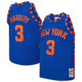 Kooe NY.Knicks #3 Stephon Marbury Mitchell & Ness Blue 200506 Hardwood Classics Swingman Jerseys
