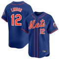 Kooe NY.Mets #12 Francisco Lindor Player Royal Home Limited Stitched Jerseys