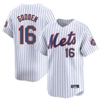 Kooe NY.Mets #16 Dwight Gooden Player White Home Limited Stitched Jerseys