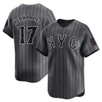 Kooe NY.Mets #17 Keith Hernandez Player Gray City Connect Limited Stitched Jerseys