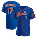 Kooe NY.Mets #17 Keith Hernandez Player Royal Limited Elite Home Stitched Jerseys