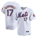 Kooe NY.Mets #17 Keith Hernandez Player White Home Replica Stitched Jerseys