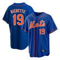 Kooe NY.Mets #19 Bo Bichette Player Royal Home Game Stitched Jerseys