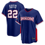 Kooe NY.Mets #22 Juan Soto Player Royal 2026 World Classic Home Limited Stitched Jerseys