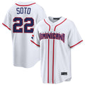 Kooe NY.Mets #22 Juan Soto Player White 2026 World Classic Home Limited Stitched Jerseys