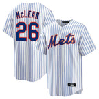Kooe NY.Mets #26 Nolan McLean Player White Home Game Stitched Jerseys
