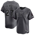 Kooe NY.Mets #27 Mark Vientos Player Gray City Connect Limited Stitched Jerseys