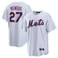 Kooe NY.Mets #27 Mark Vientos Player White Home Game Stitched Jerseys