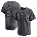 Kooe NY.Mets #34 Kodai Senga Player Gray City Connect Limited Stitched Jerseys