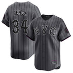 Kooe NY.Mets #34 Kodai Senga Player Gray City Connect Limited Stitched Jerseys