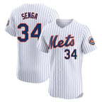 Kooe NY.Mets #34 Kodai Senga Player White Home Limited Elite Stitched Jerseys