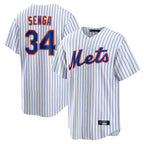Kooe NY.Mets #34 Kodai Senga Player White Home Replica Stitched Jerseys
