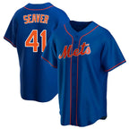 Kooe NY.Mets #41 Tom Seaver Player Royal Home Game Stitched Jerseys