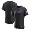 Kooe NY.Mets Blank Player Black Alternate Elite Home Limited Stitched Jerseys
