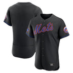 Kooe NY.Mets Blank Player Black Alternate Elite Home Limited Stitched Jerseys