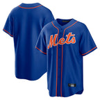 Kooe NY.Mets Blank Player Royal Home Game Stitched Jerseys