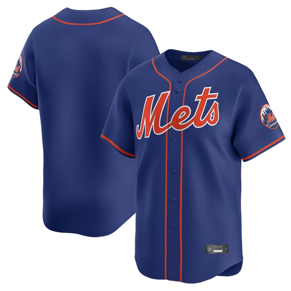 Kooe NY.Mets Blank Player Royal Home Limited Stitched Jerseys