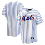 Kooe NY.Mets Blank Player White Home Game Stitched Jerseys