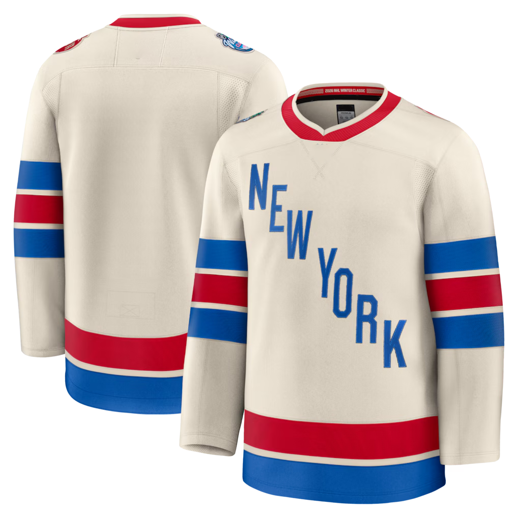 Kooe NY.Rangers Beige 2026 Winter Classic Premium Jerseys