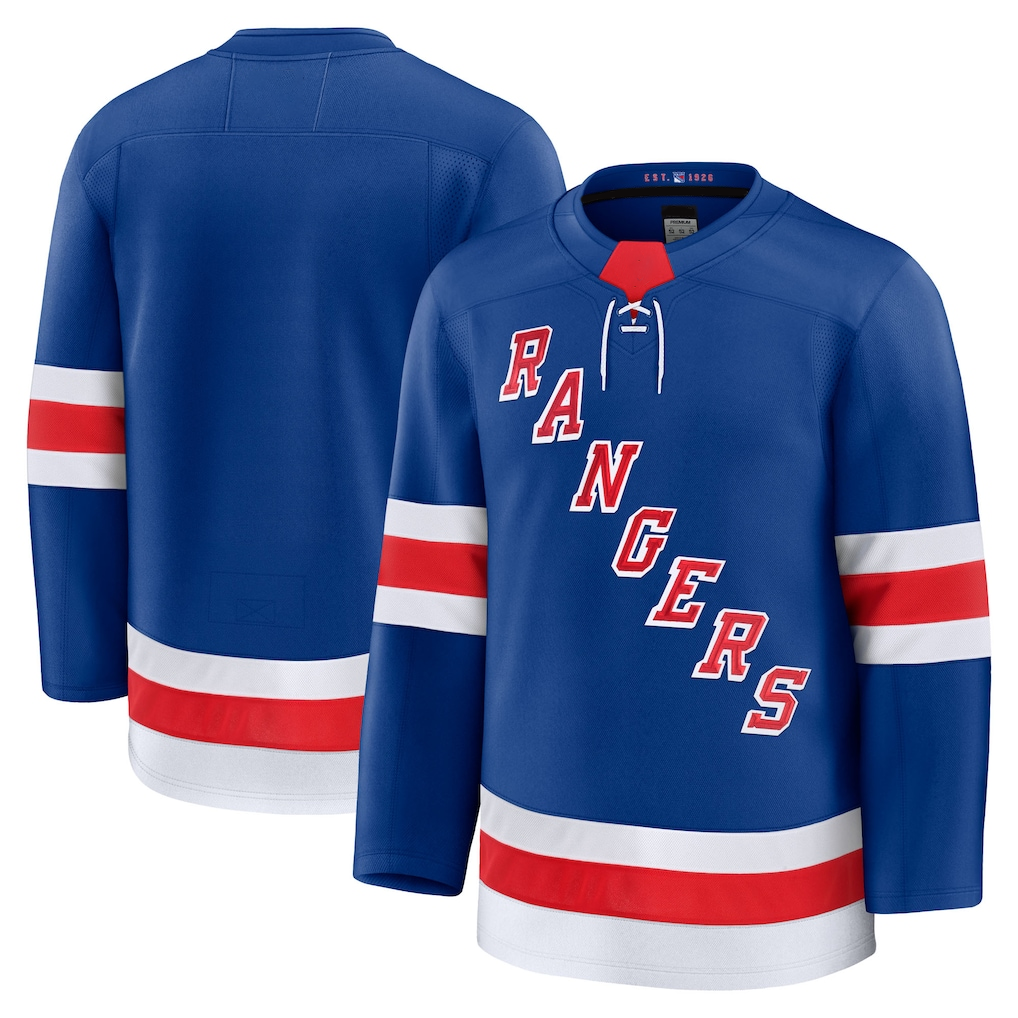 Kooe NY.Rangers Blue Home Premium Jerseys