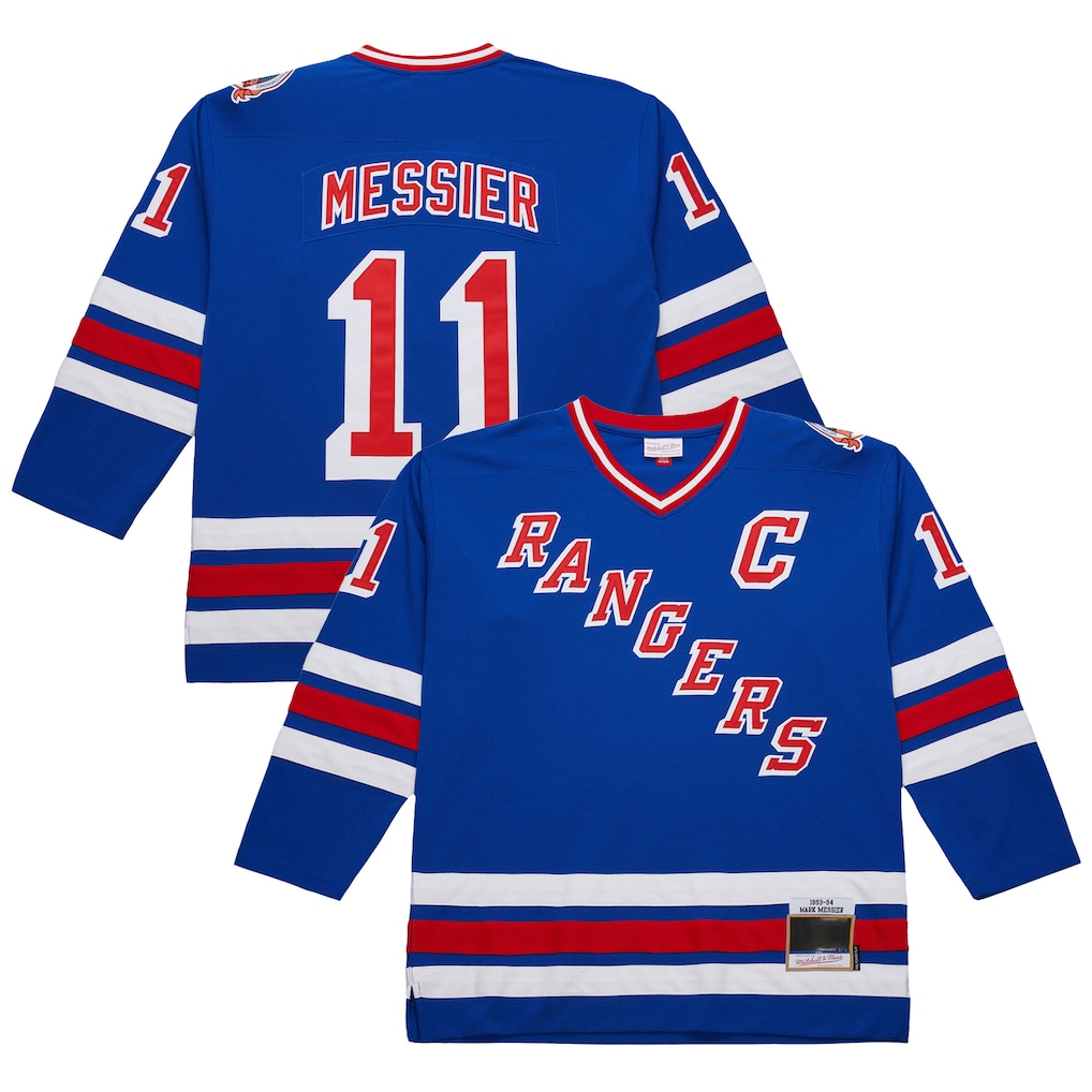 Kooe NY.Rangers #11 Mark Messier Royal 1993-94 Power Play Jerseys