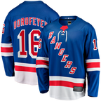 Kooe NY.Rangers #16 Pavel Dorofeyev Blue Home Breakaway Jerseys