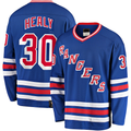 Kooe NY.Rangers #30 Glenn Healy Blue Premier Breakaway Retired Player Jerseys