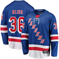 Kooe NY.Rangers #36 Anton Blidh Blue Home Breakaway Jerseys