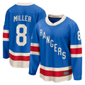 Kooe NY.Rangers #8 J.T. Miller Blue Centennial Breakaway Jerseys