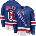 Kooe NY.Rangers #8 J.T. Miller Blue Home Breakaway Jerseys