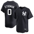Kooe NY.Yankees #0 Marcus Stroman Player Navy Alternate Limited Home Stitched Jerseys