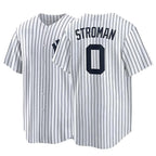 Kooe NY.Yankees #0 Marcus Stroman Player White Game Home Stitched Jerseys